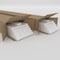 Ekena Millwork 94H x 3/8T Adjustable PVC Slat Wall Panel Kit w/ 1W Slats, Unfinished contains 42 Slats SWP84X94X0375UN - alternate 4